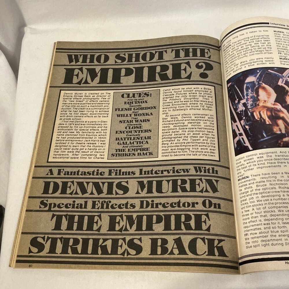 Fantastic Films Magazine #17 July 1980 Star Wars Empire Strikes Back C3PO R2D2 - Picture 11 of 11